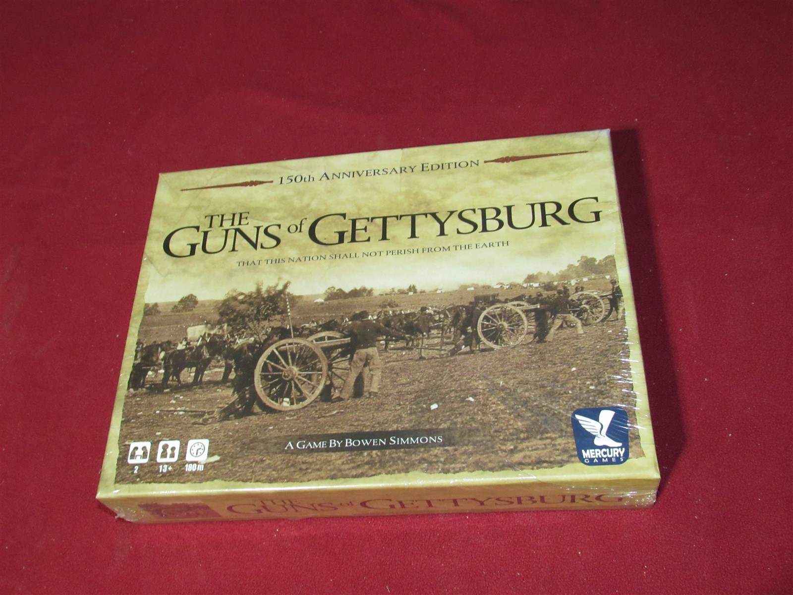 Mercury Games: The Guns of Gettysburg: 150th Anniversary Edition: Sealed