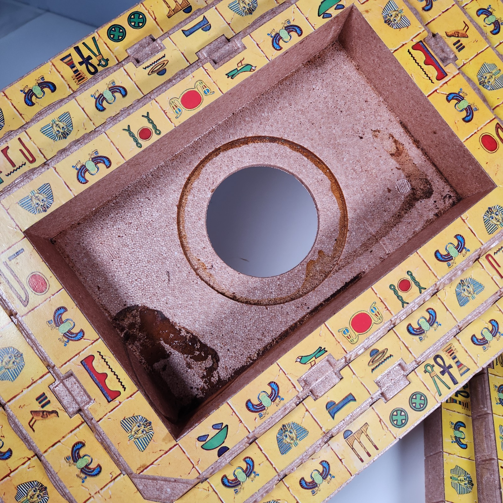 3 Milton Bradley Board Game – 1971 – VOICE OF THE MUMMY – w/Box For Parts AS IS