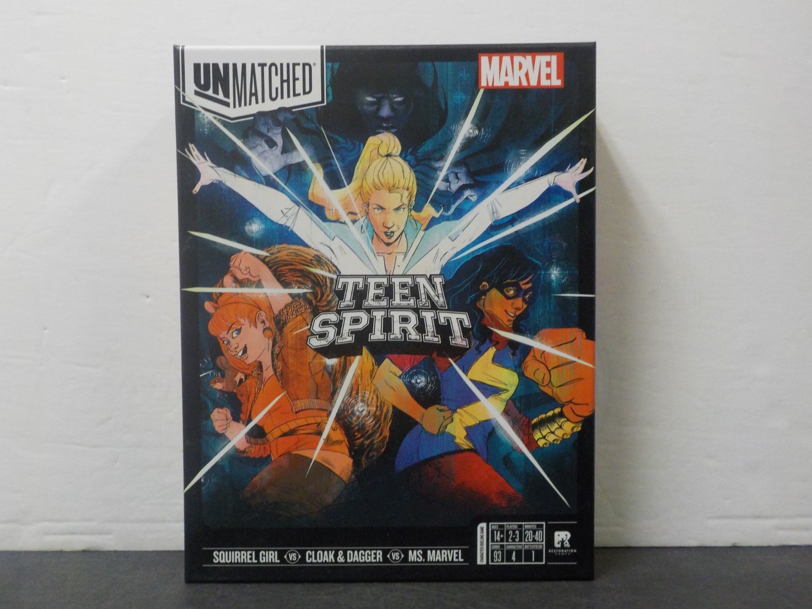 Y G427 2022 Marvel Unmatched Game – Teen Spirit by Restoration Games Ms. Marvel