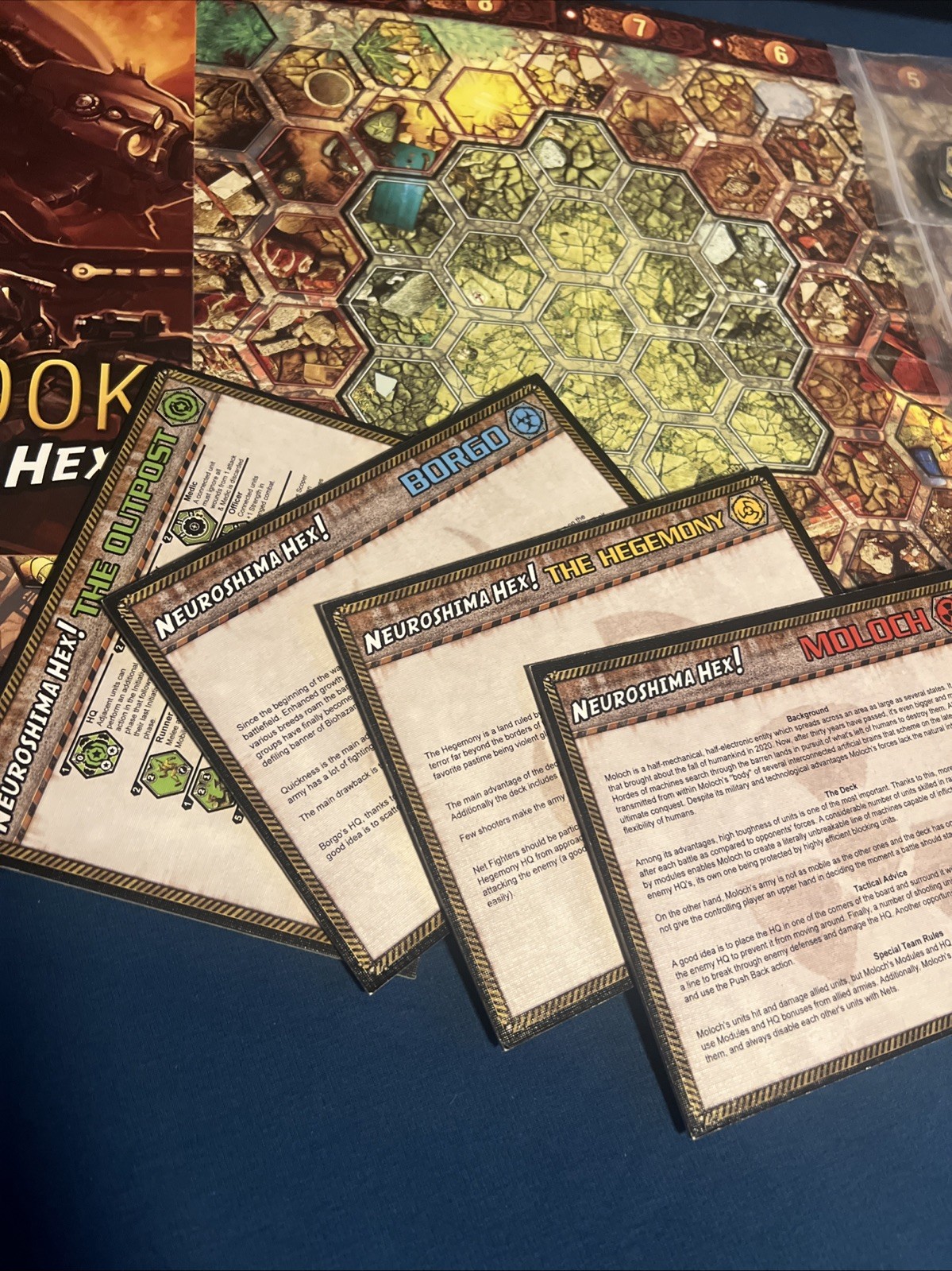Z-Man Games | Neuroshima Hex! | Tactical Board Game For 2-4 Players | Complete