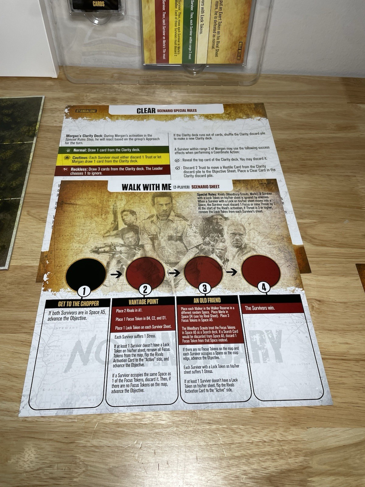 AMC The Walking Dead Board Game Expansion Set 2017070061806 Brand New Sealed