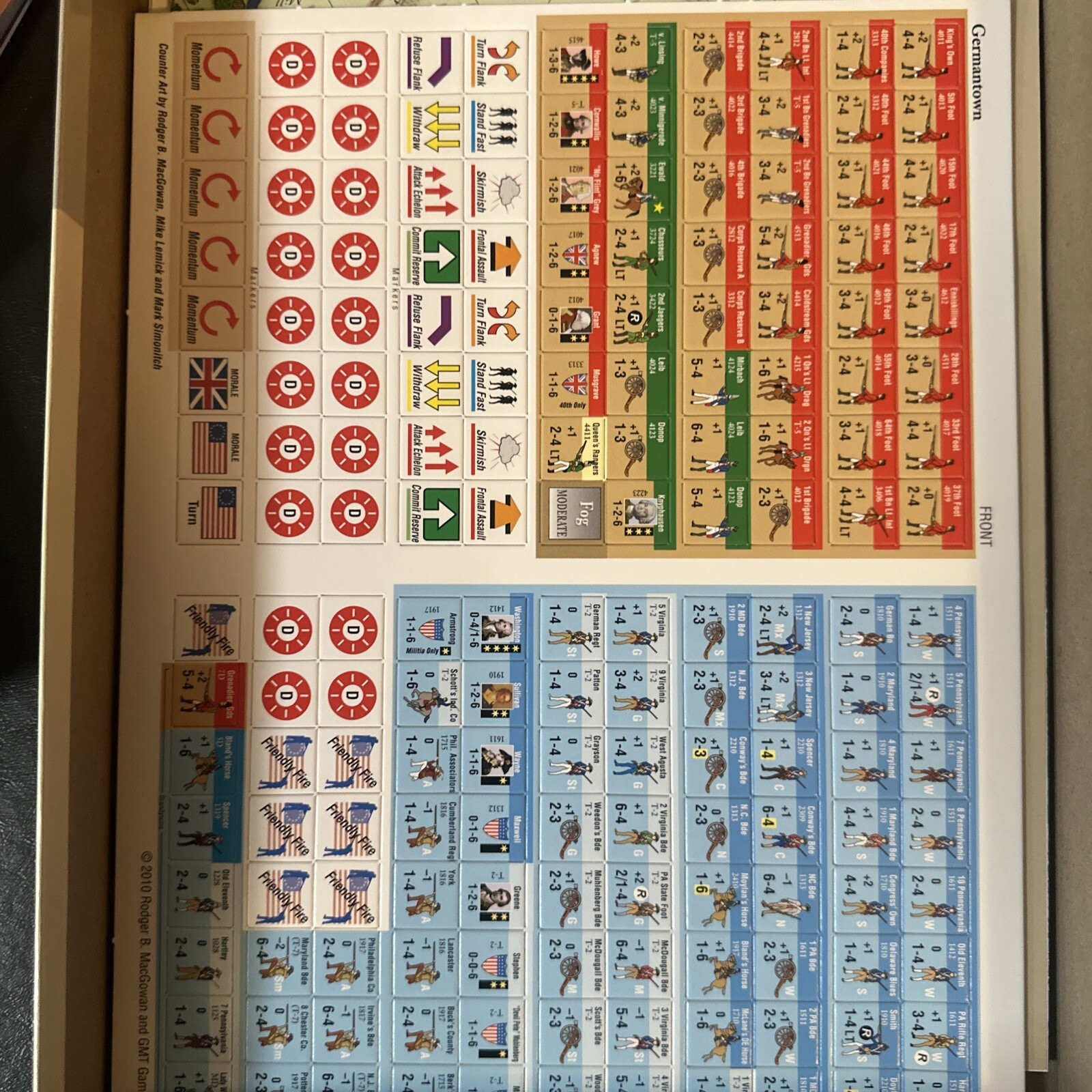 GMT American Revolution Germantown Box Excellent!