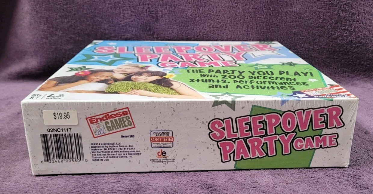 Sleepover Party Game 200 Different Activities by Endless Games