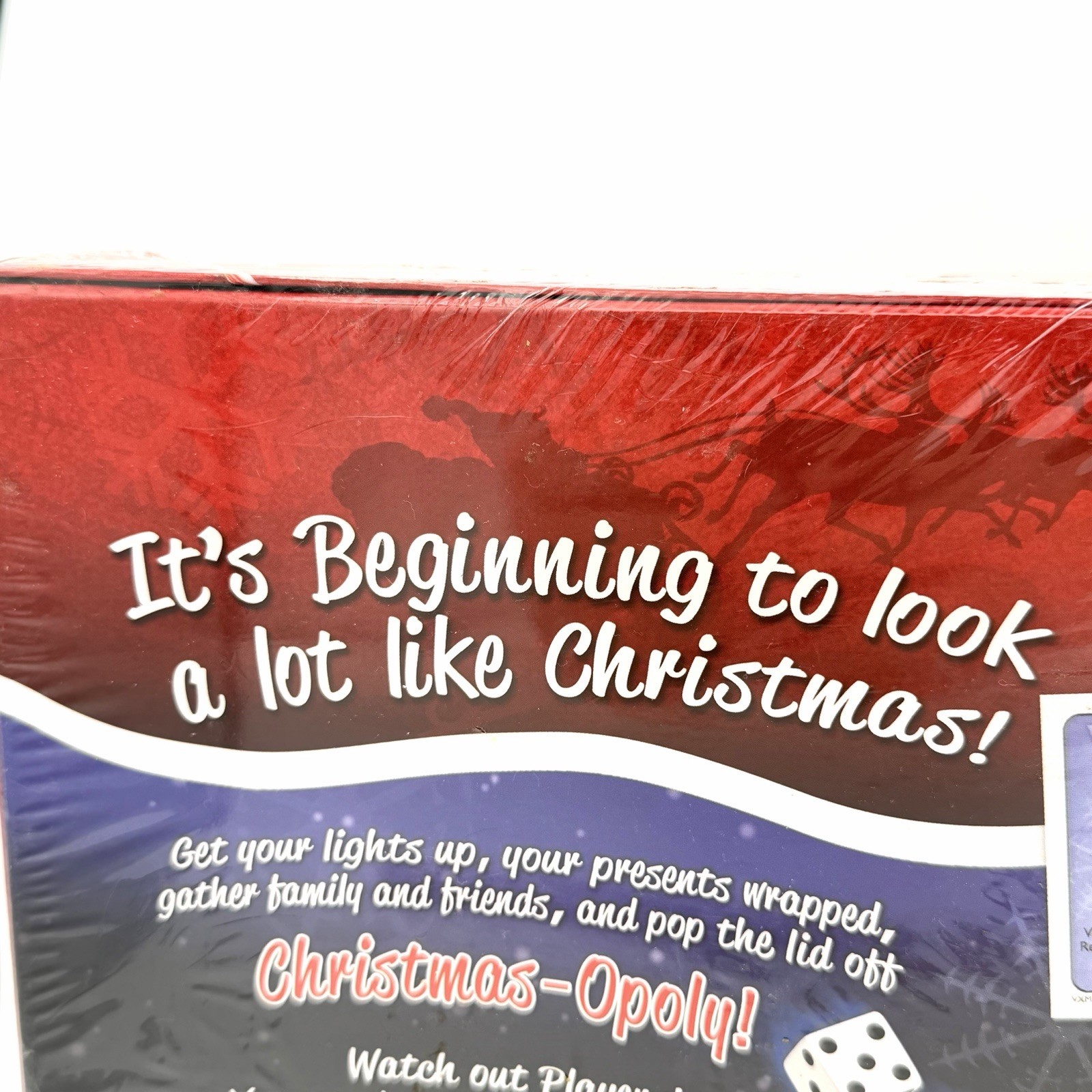 New Sealed Christmas Opoly A Game To Celebrate The Season! Board Game USA