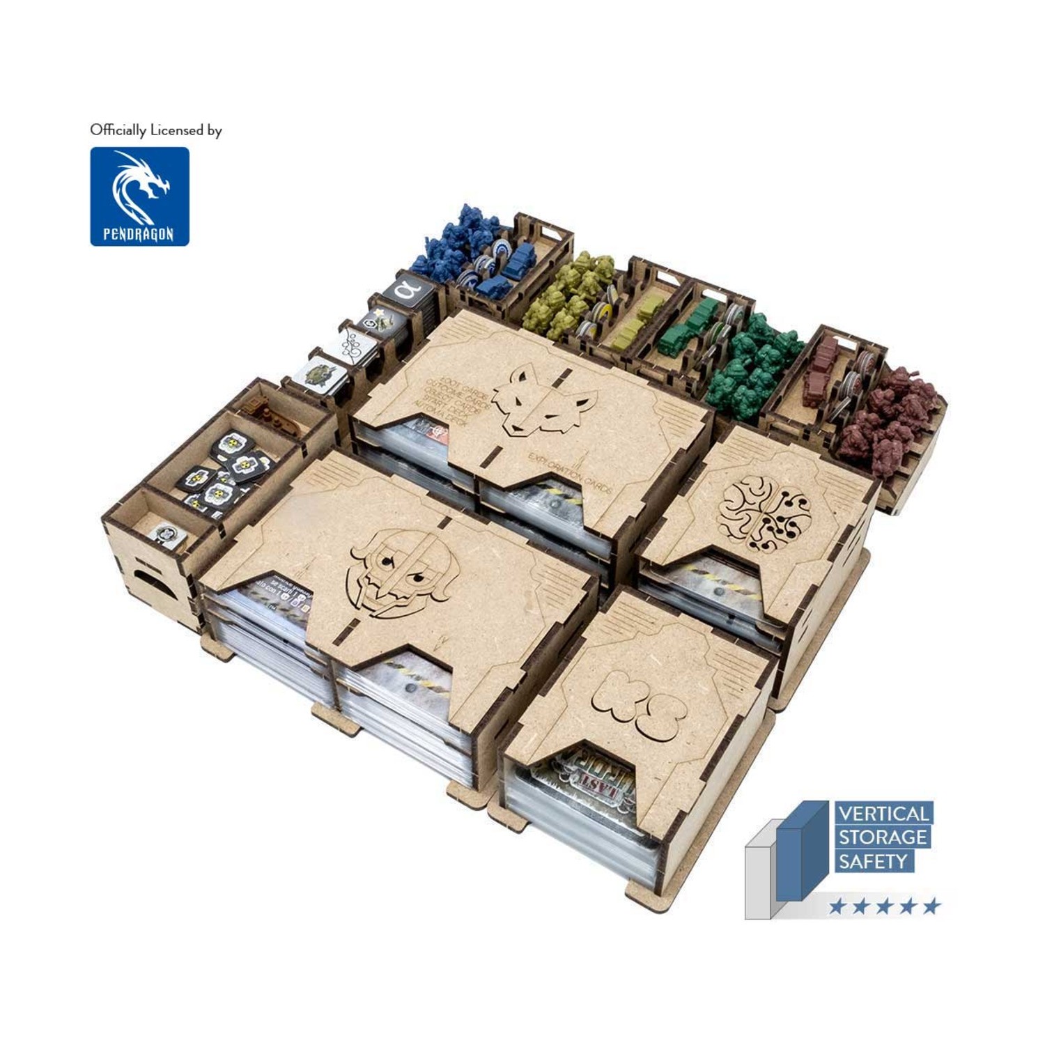 Dicetroyer Organizer/In Last Aurora Insert (Base Game or w/Project Athena New