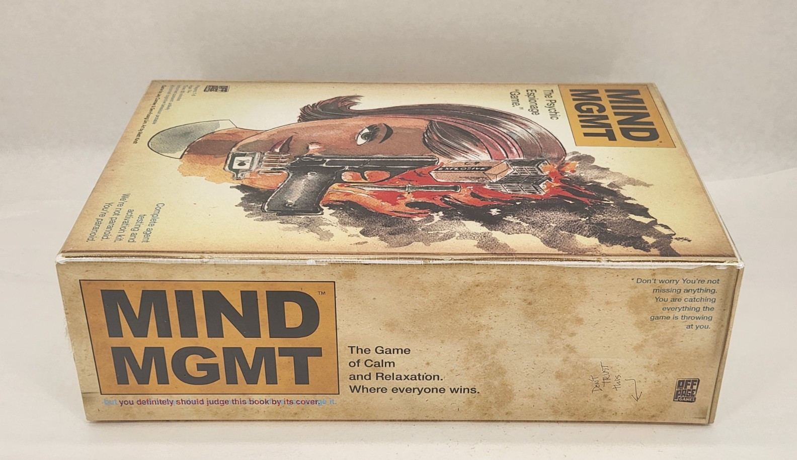 Mind MGMT NEW SEALED Strategy Board Game, Includes Solo & Co-op App