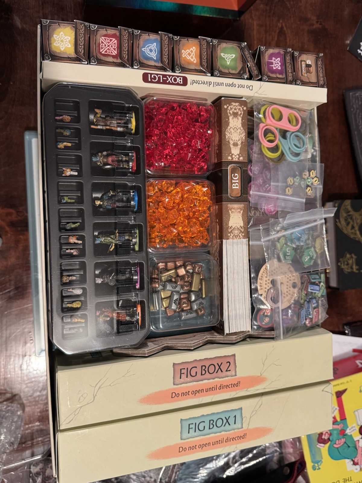 Arydia: The Paths We Dare Tread Board Game w/Epic Hunt expansion