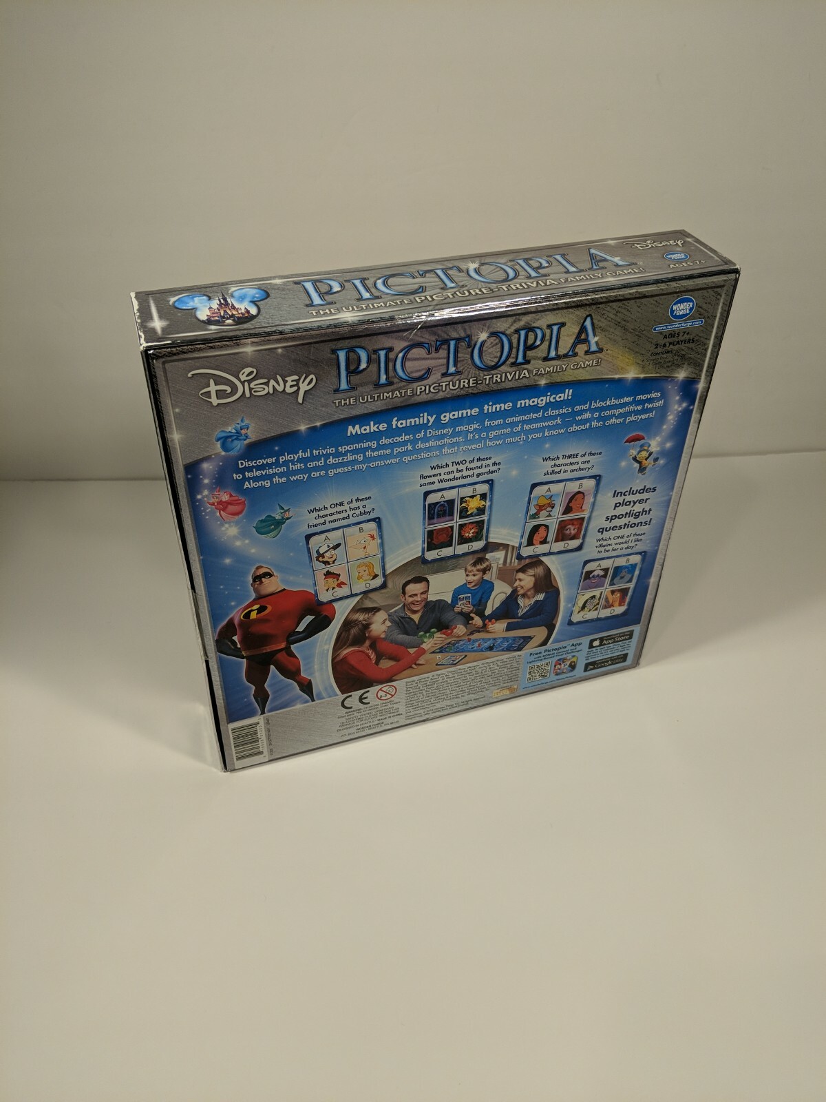 Disney Pictopia – Family Trivia Game: Disney Edition NEW Factory Sealed