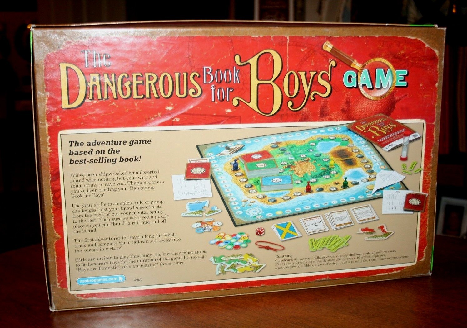 The Dangerous Book for Boys Board Game – Amazing Adventures Based on Book! -2008