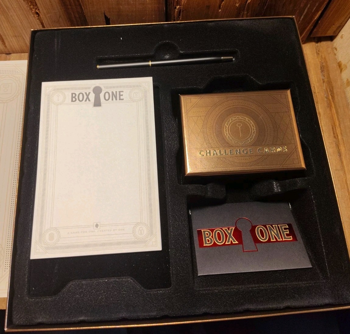 Theory11 Box One Board Game Presented by Neil Patrick Harris 1 player