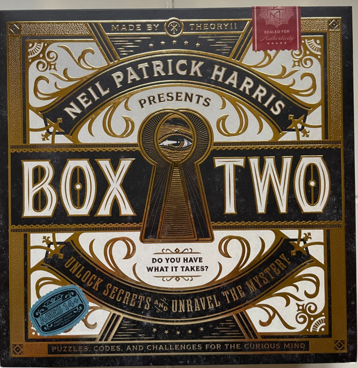 Neil Patrick Harris Presents BOX TWO – THEORY11 – Internal Seal intact