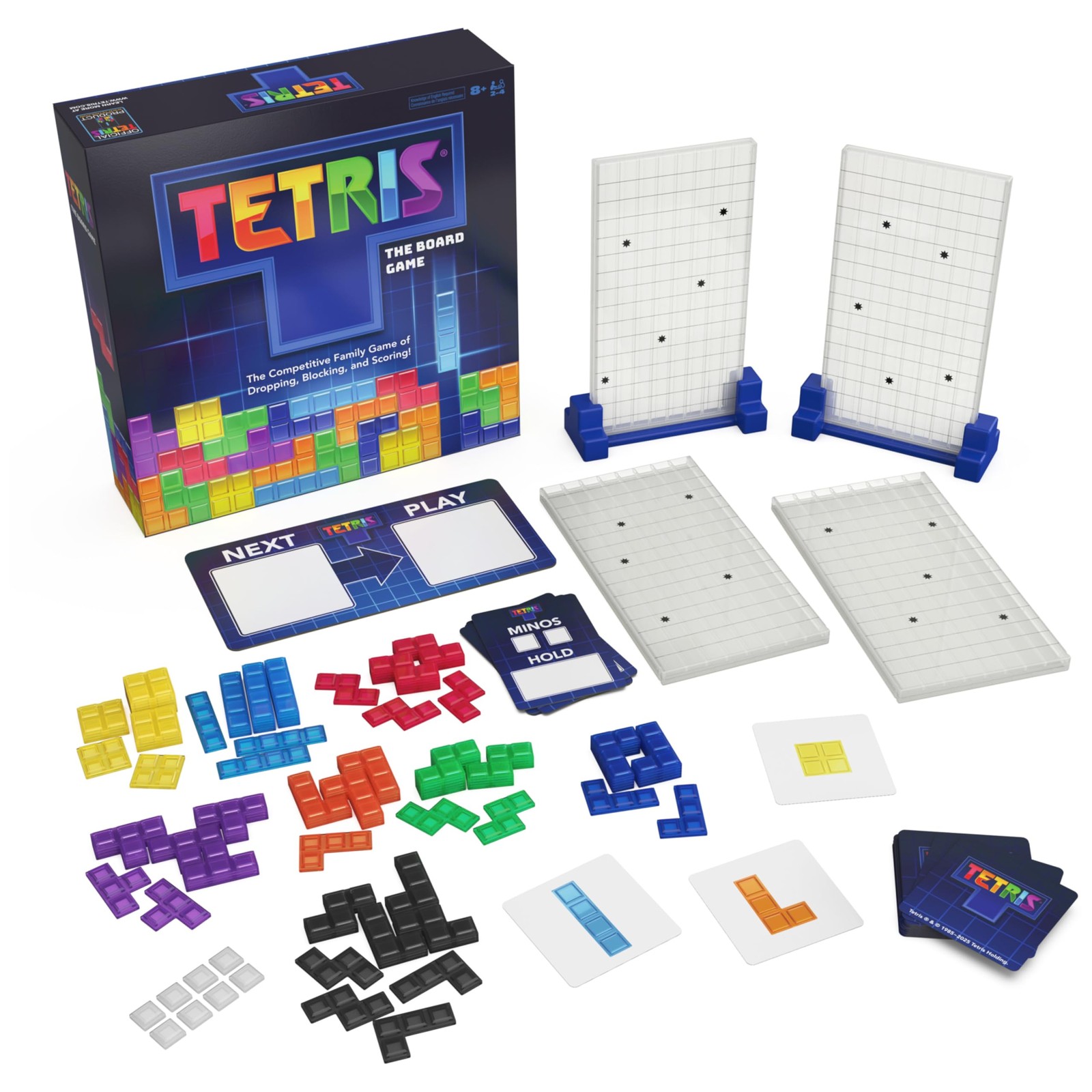 , Tetris: The Board Game, Play The Classic Puzzle Game Tetris in Real Life, M…