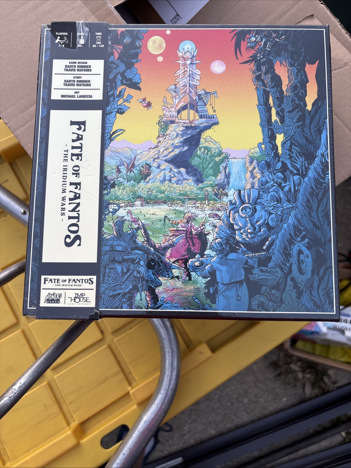 Fate Of Fantos The Iridium Wars Board Game