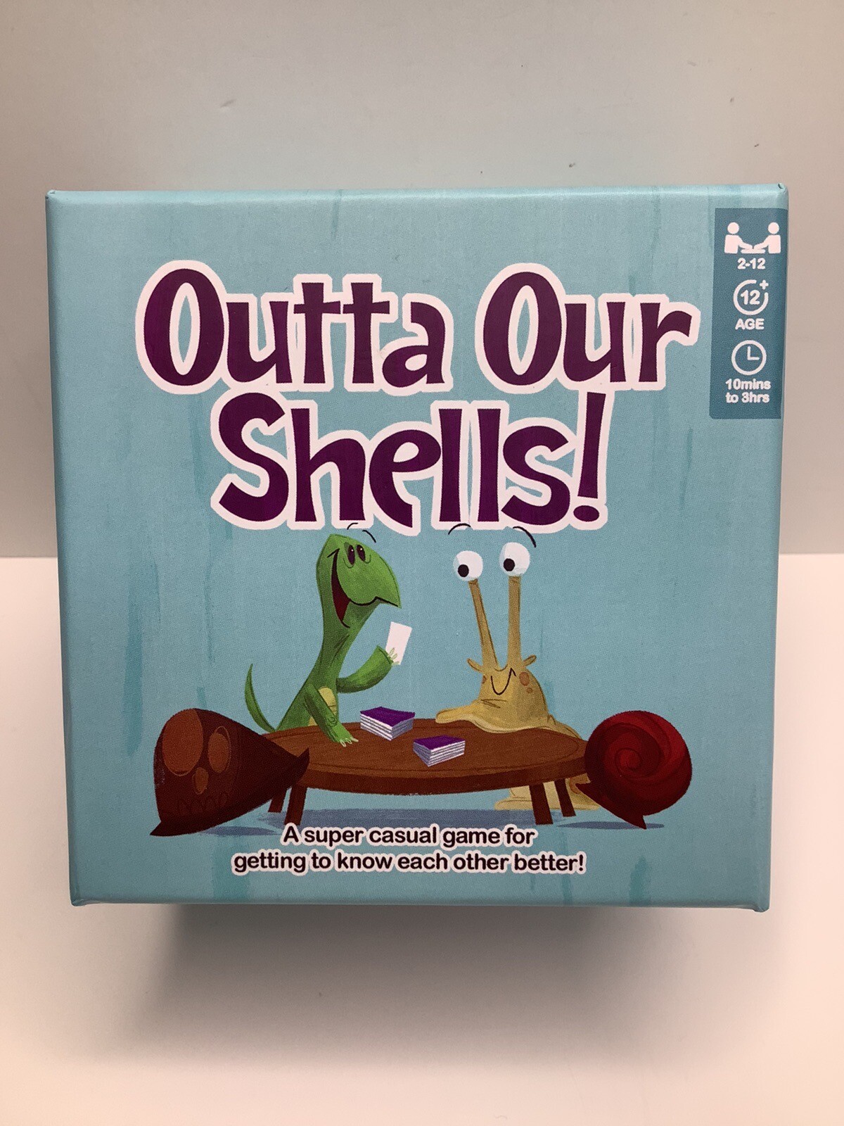 Outta Our Shells! Kickstarter Card Game -Get To Know Each Other Better 268 Cards