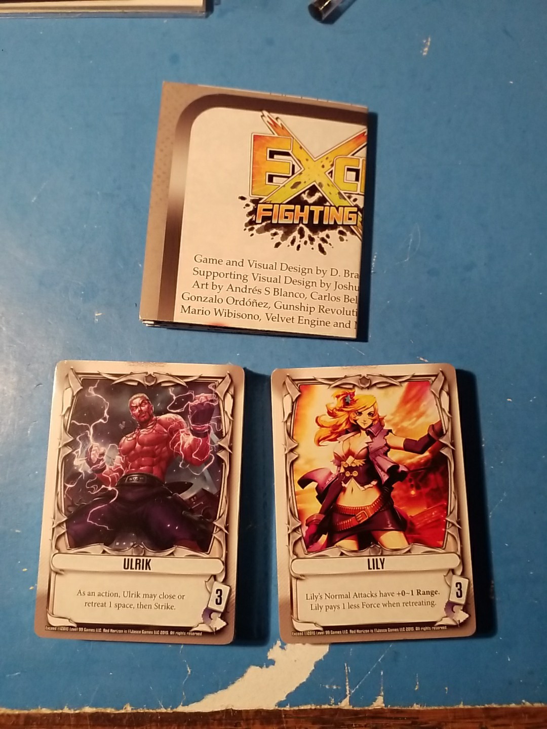 Level 99 Exceed Fighting System Cards Sealed