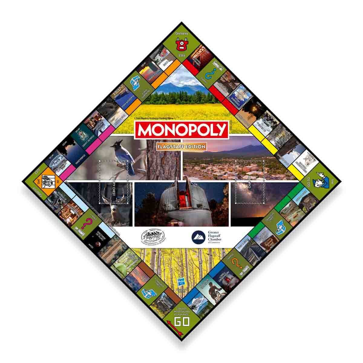 Flagstaff, AZ Monopoly Board Game