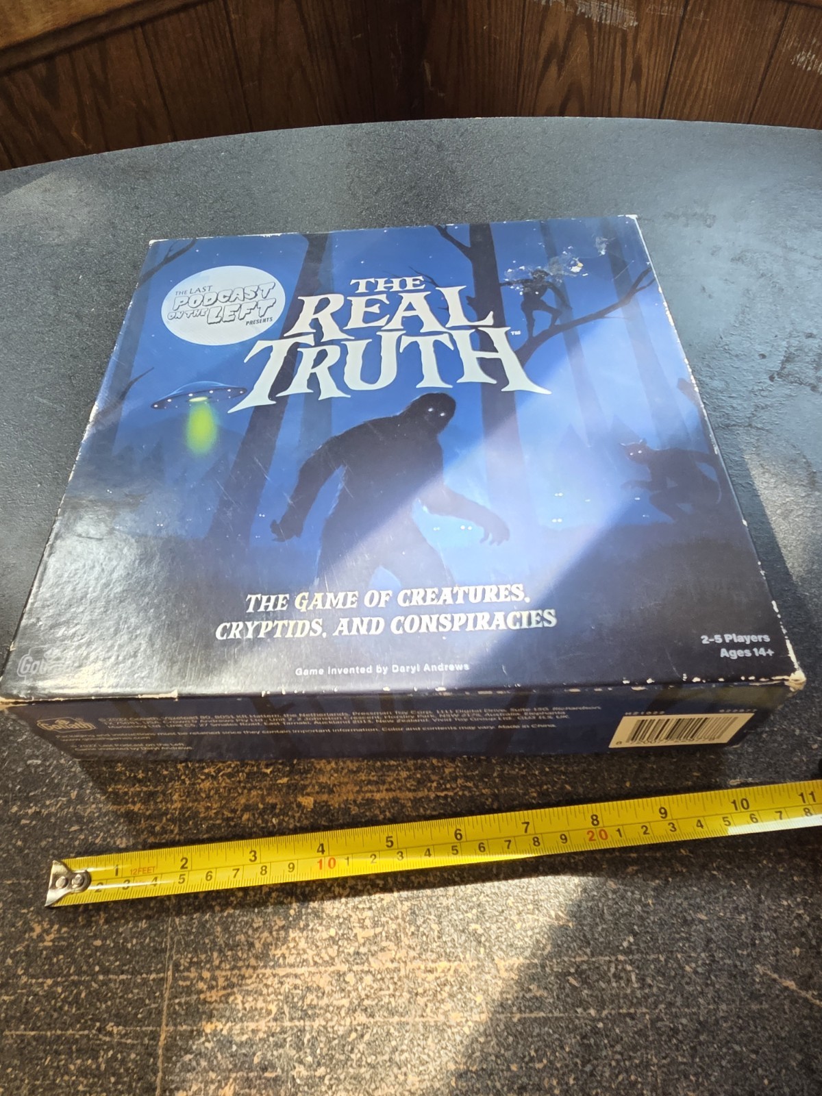 Goliath The Real Truth Conspiracy Cryptid Board Game 2-5 Players Ages 14+ NIOB
