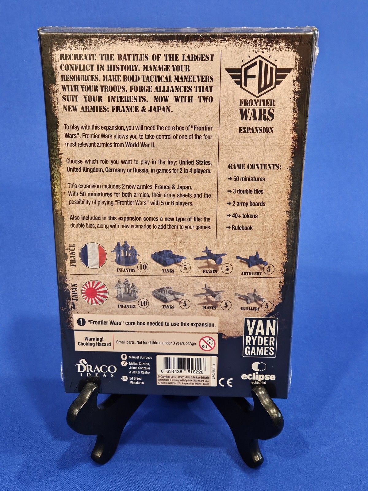 Frontier Wars Expansion for 5-6 players by Van Ryder Games SEALED