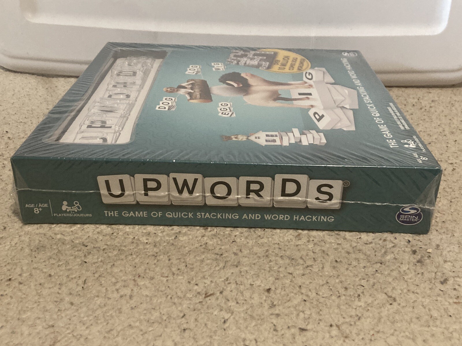 UpWords Board Game Quick Stacking & Word Hacking Sealed NEW