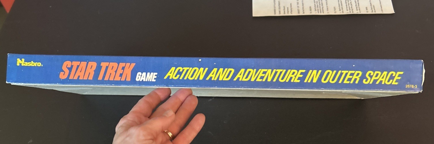 Hasbro Star Trek Movie & TV Board Game 1974 Complete MPN 2678-3
