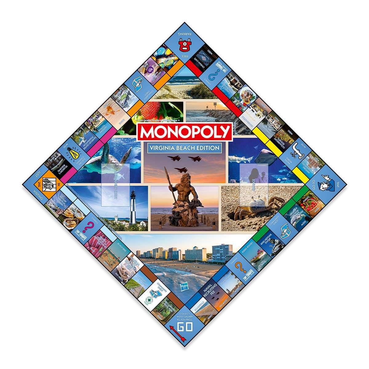 Monopoly Virginia Beach VA Board Game USA City Edition – New & Sealed