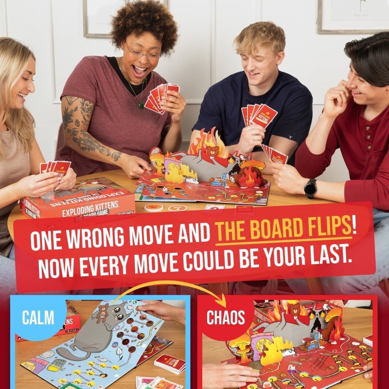 The Board Game aged 7+ For 2-6 Players