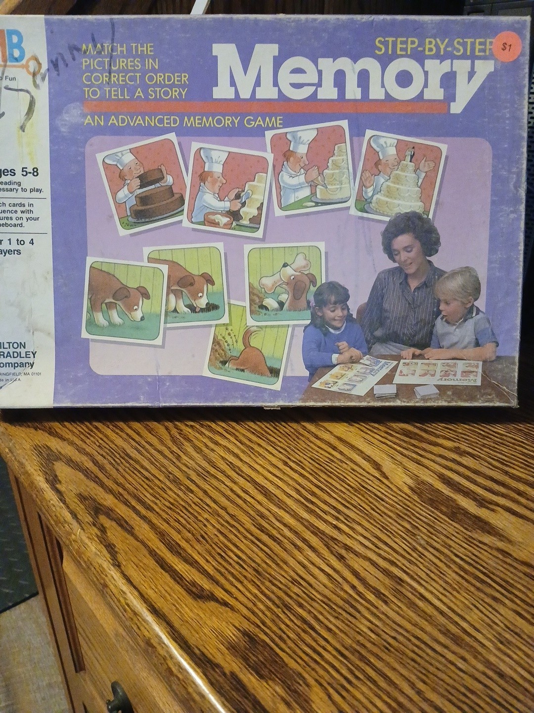 THE ORIGINAL MEMORY GAME VTG Milton Bradley 1986 All 72 Cards w/ Instructions