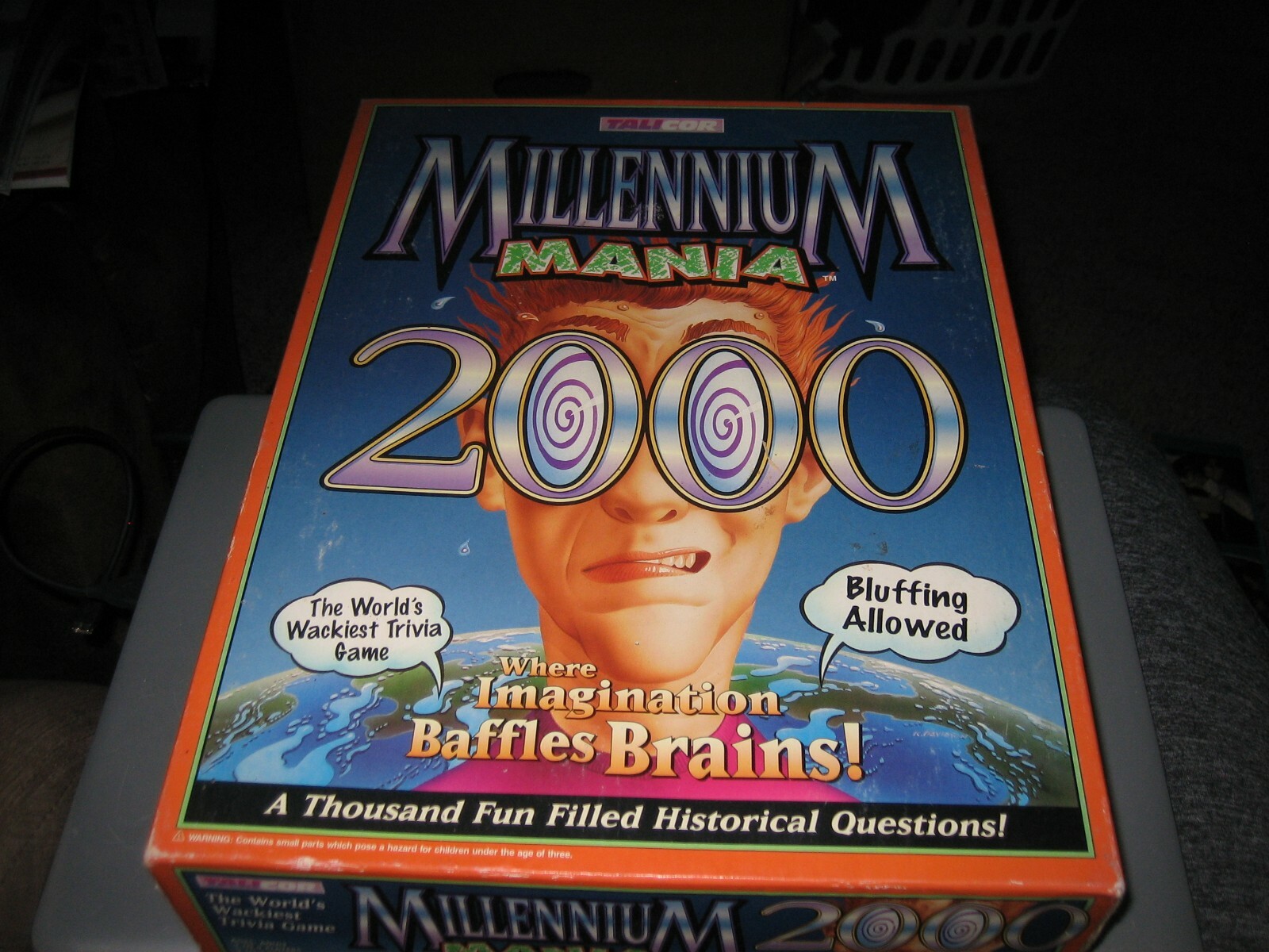 Vintage 1999 Talicor Millennium Mania 2000 Trivia Board Game