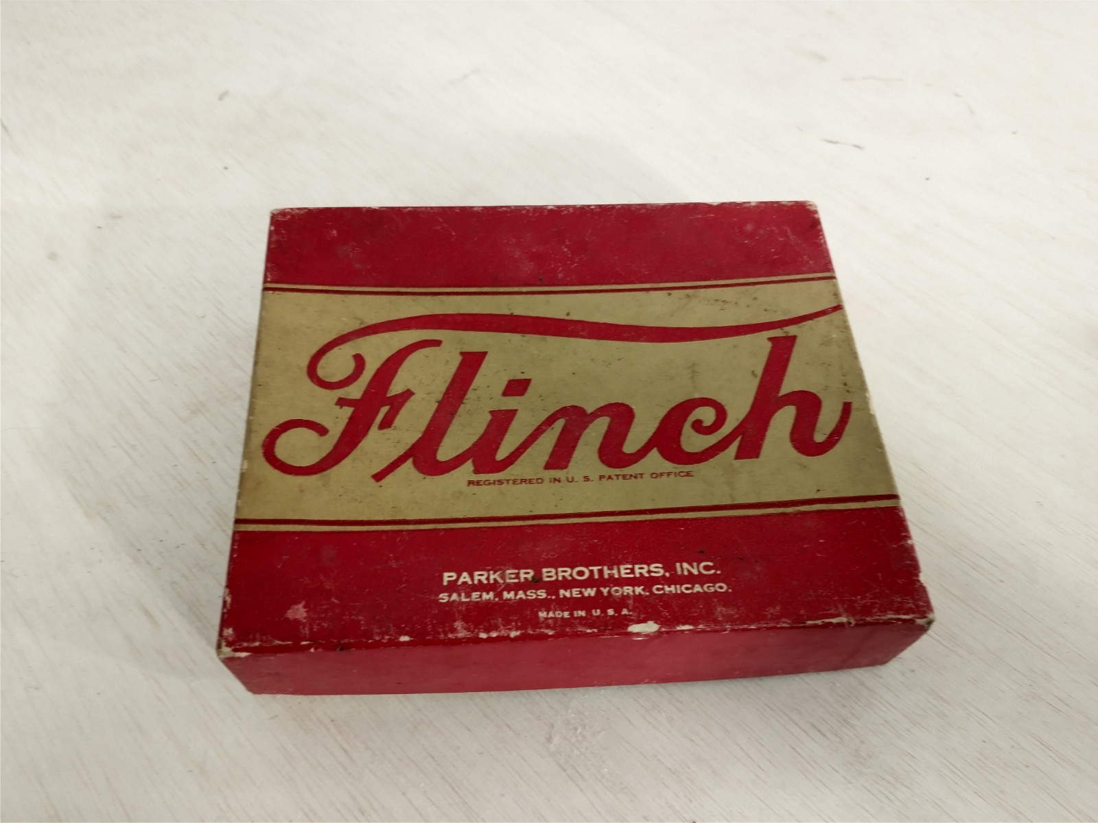 Vintage 1950’S Monopoly Popular Edition Parker Bros./ FLINCH 1938/