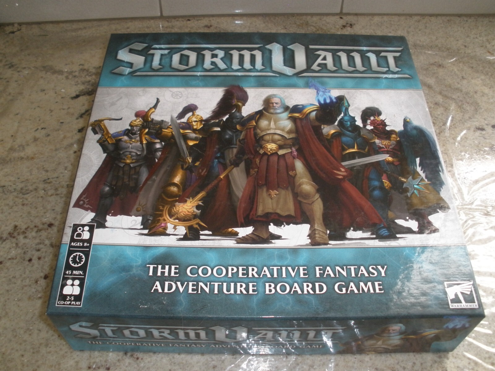 WARHAMMER STORM VAULT COOPERATIVE FANTASY ADVENTURE BOARD GAME COMPLETE 2019