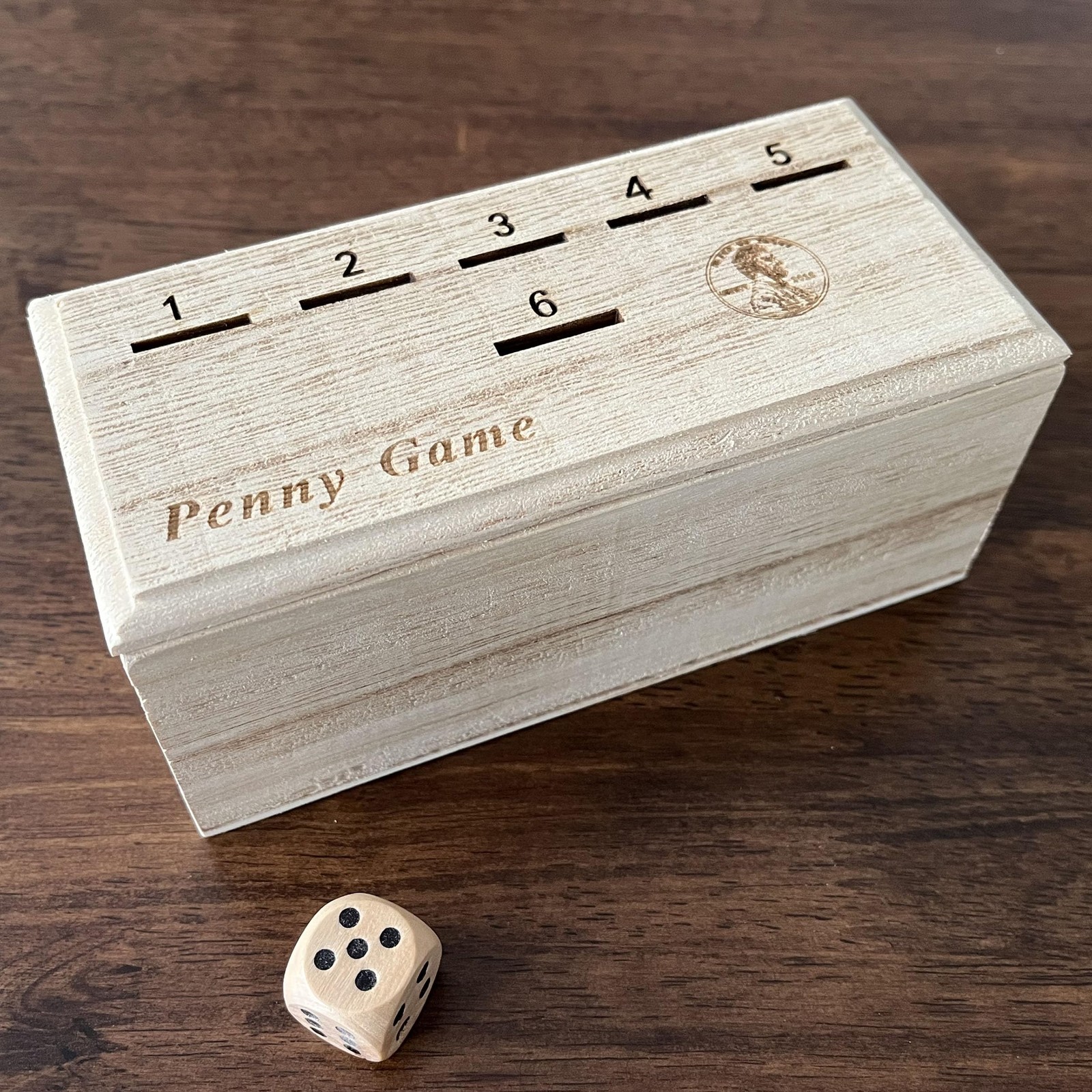 Penny Game – Fun Board Game Works with Coines, Get Rid of Coins to Win, Penny…