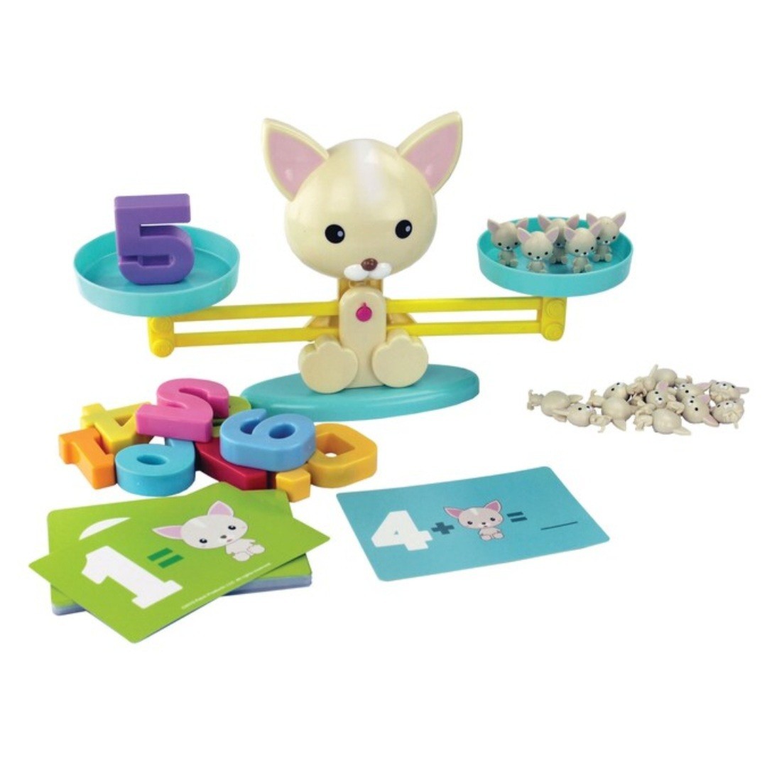 Puppy Up – Ages 3+ -1 to 4 Players-It’s the Tipsy, Topsy Numbers Game