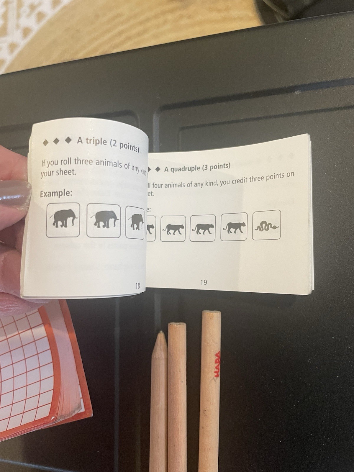 Haba Animal Yahtzee Game In Tin