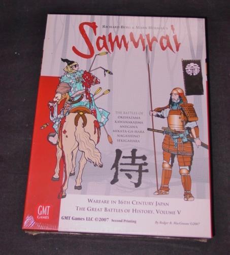GMT Games : SAMUARI Warfare in 16th Century Japan (SEALED)