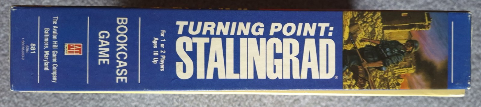 Turning Point: Stalingrad (AH 2nd Ed. 1989) in tray, Expansion unpunched, Ready!