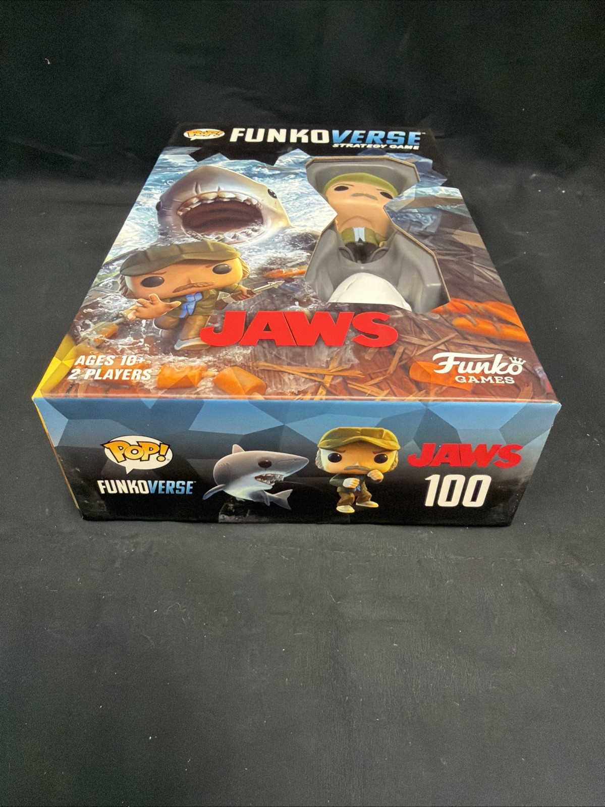 FunkoVerse Strategy Game JAWS 100 Base Set Bruce Shark Quint Funko Pop New