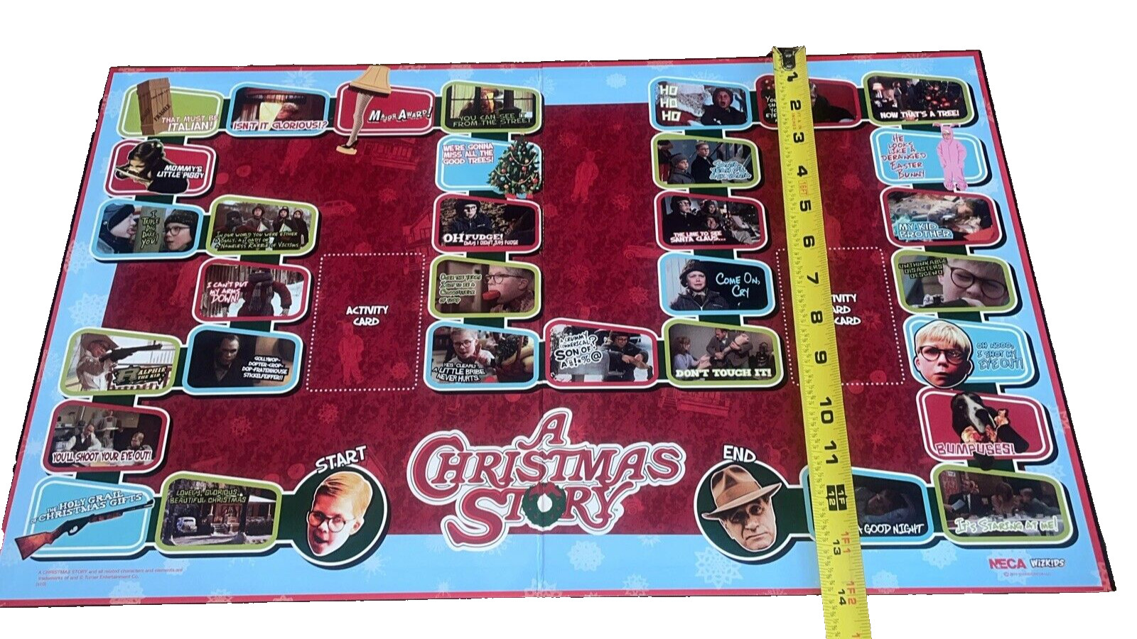 Warner Bros Christmas Story The Party Game NECA Wiz Kids Open Box Complete READ*