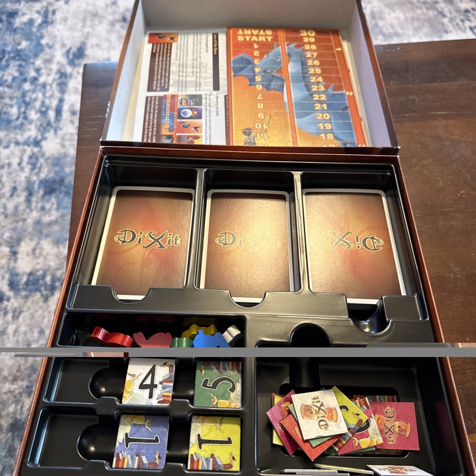 DIXIT Storytelling Board Game Libellud 2012 Family Edition CIB Complete