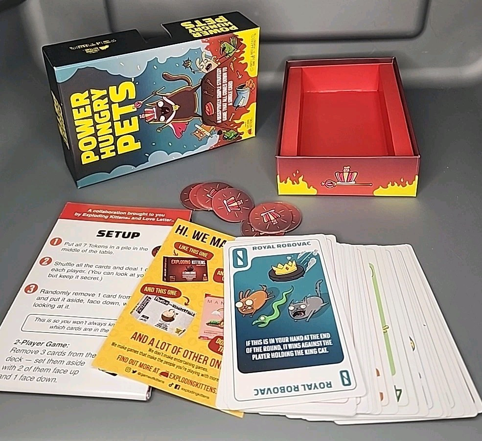 Power Hungry Pets Game