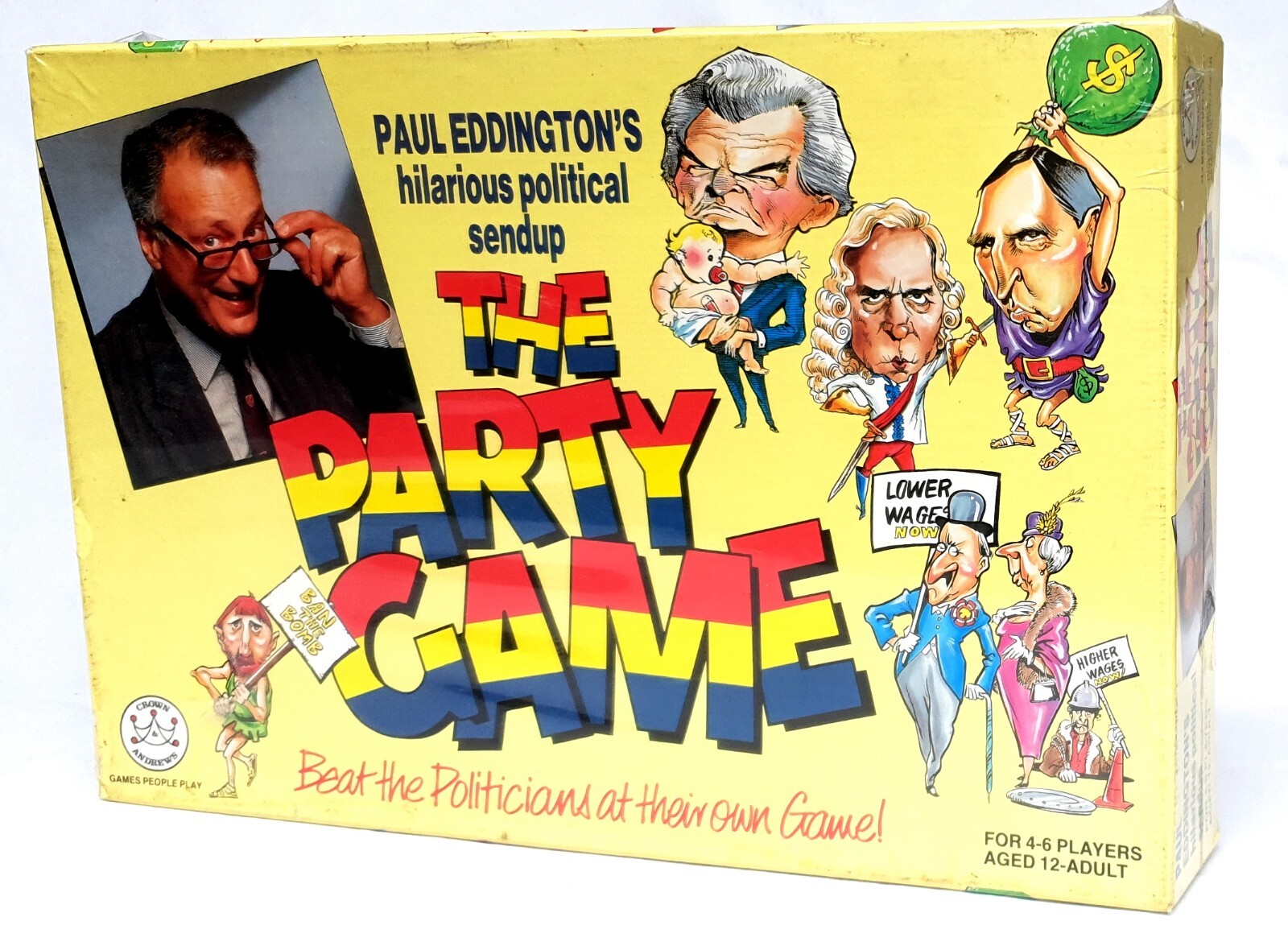Paul Eddington’s The Party Game (1989) Australian Edition Crown & Andrews NEW