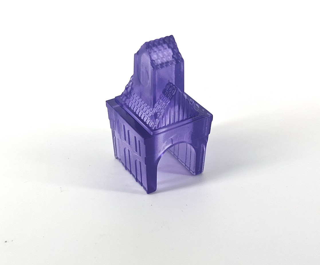 Purple Translucent Promo Train Set for TICKET TO RIDE – Complete Unused Set