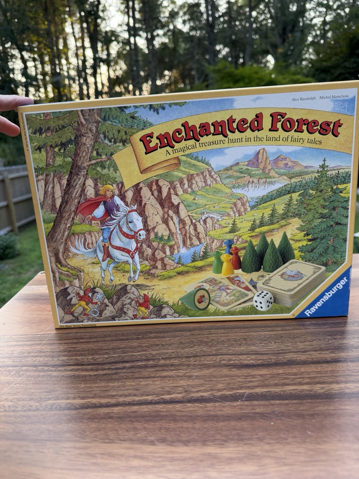 Vintage Enchanted Forest Board Game 1990 Ravensburger 100% COMPLETE 90s