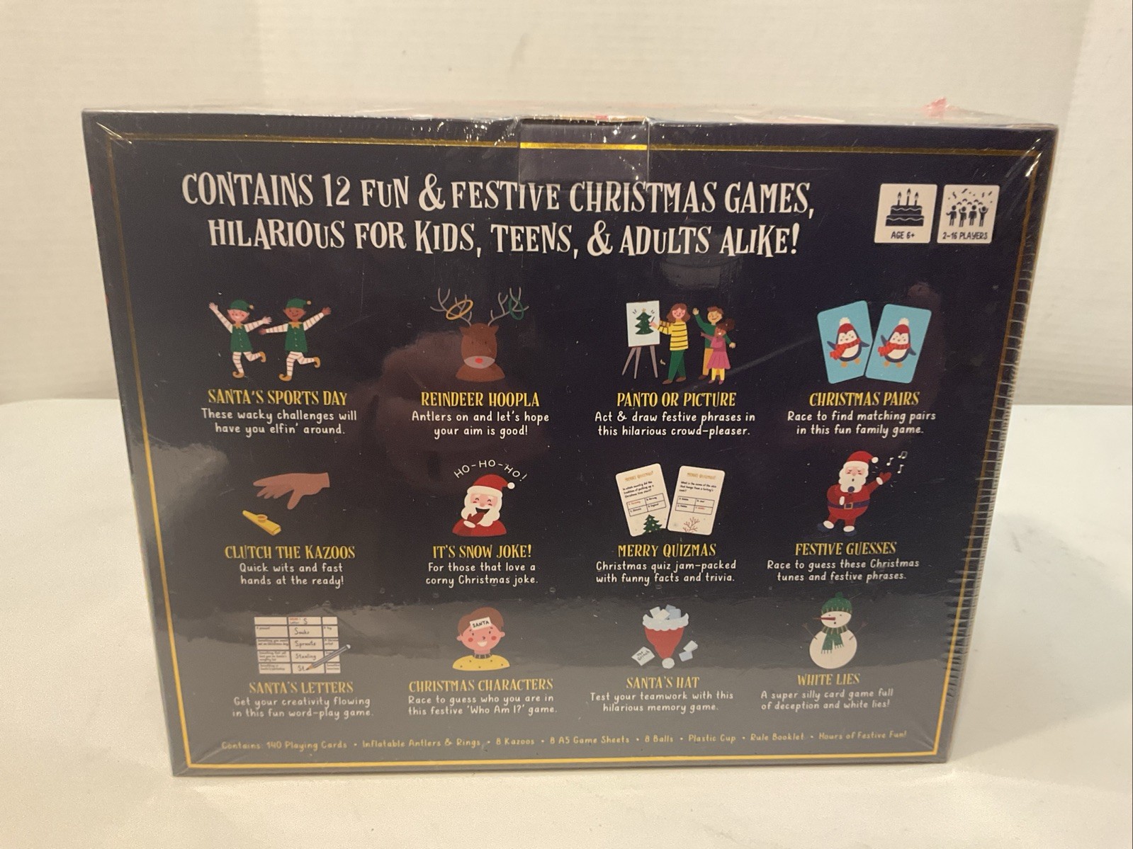 12 Games of Christmas the Complete Christmas Entertainment Package Board Game