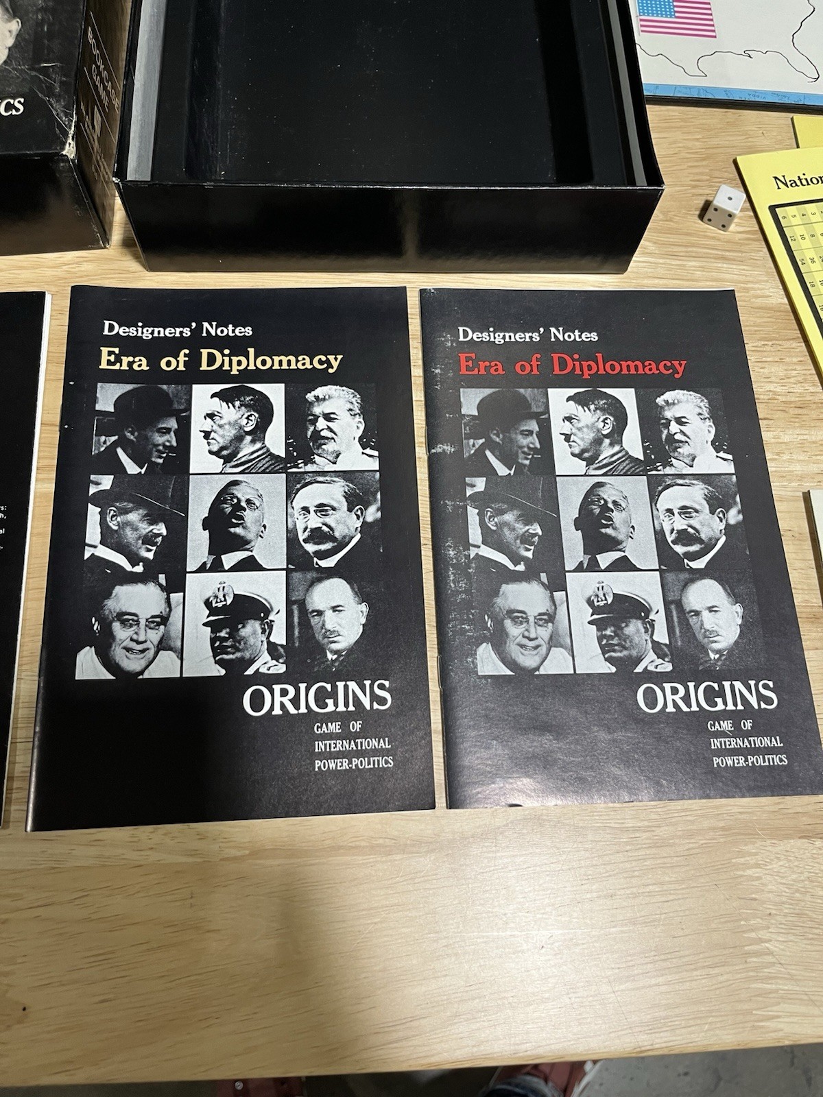 Origins Of World War II 2 Board Game. Unpunched/complete. Avalon Hill Board Game