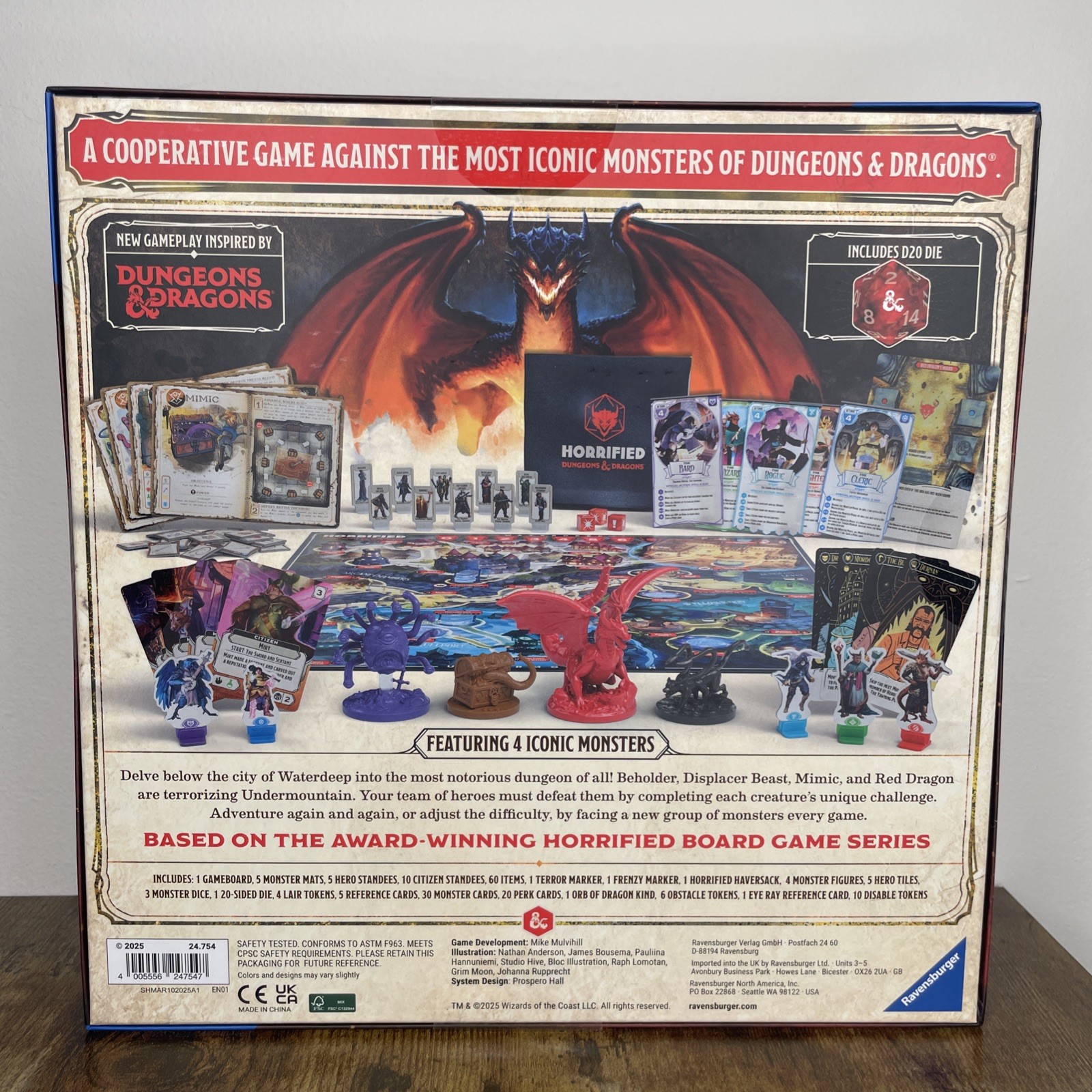 Horrified: Dungeons & Dragons Strategy Board Game