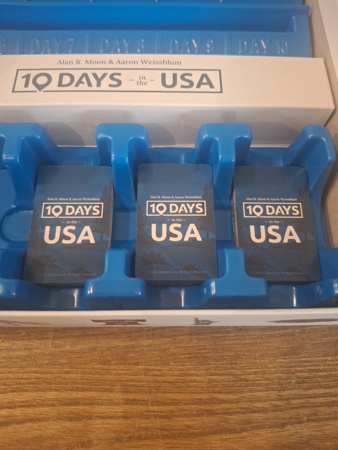 10 Days in The USA | Family Road Trip Board Game for All Ages | Alan Moon Game