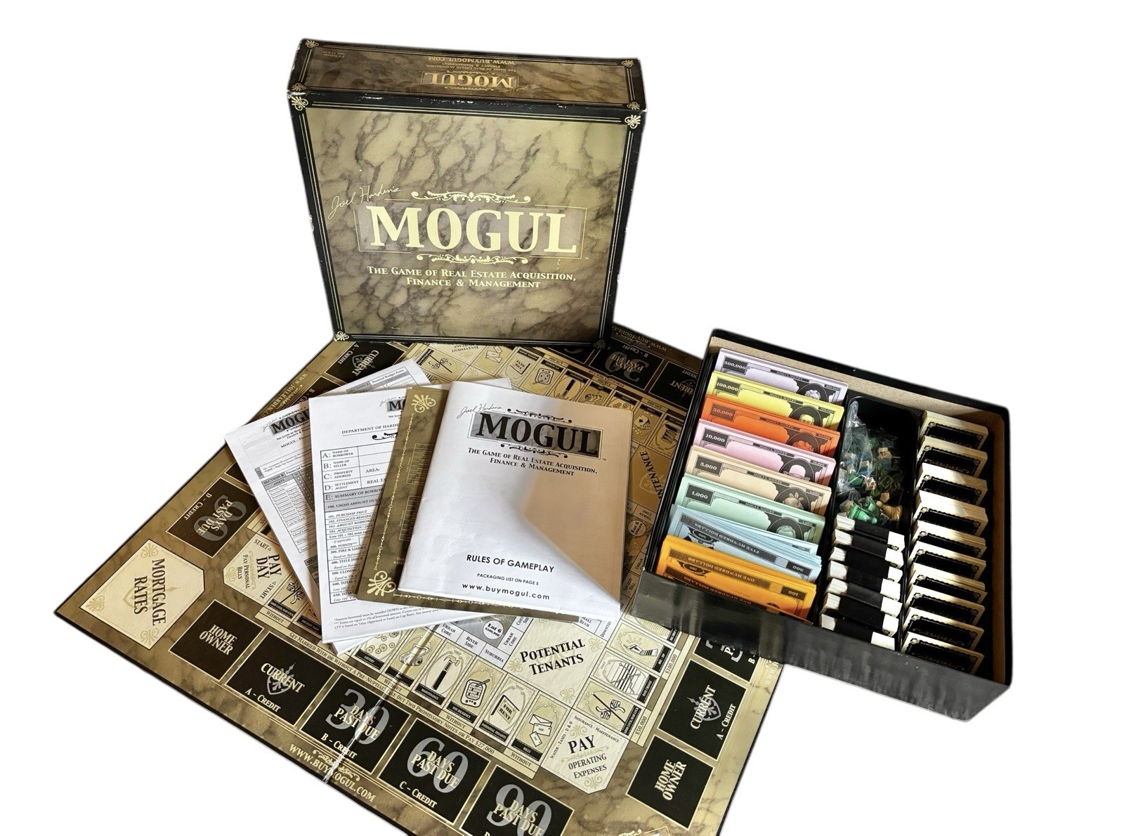 Jack Houston’s MOGUL Board Game Real Estate Acquisition Finance Management