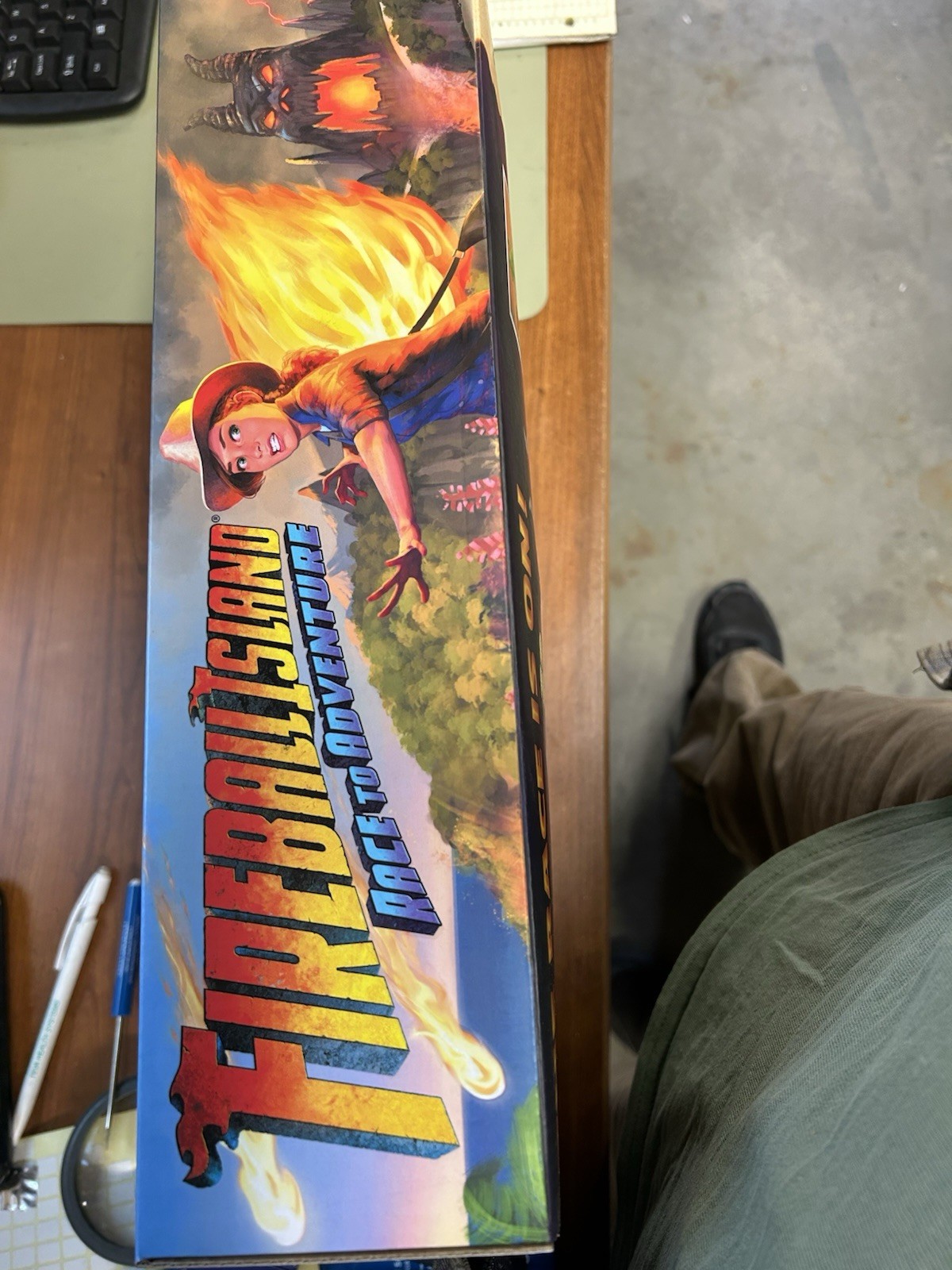 Fireball Island Race to Adventure Board Game Complete Set brand new sealed box