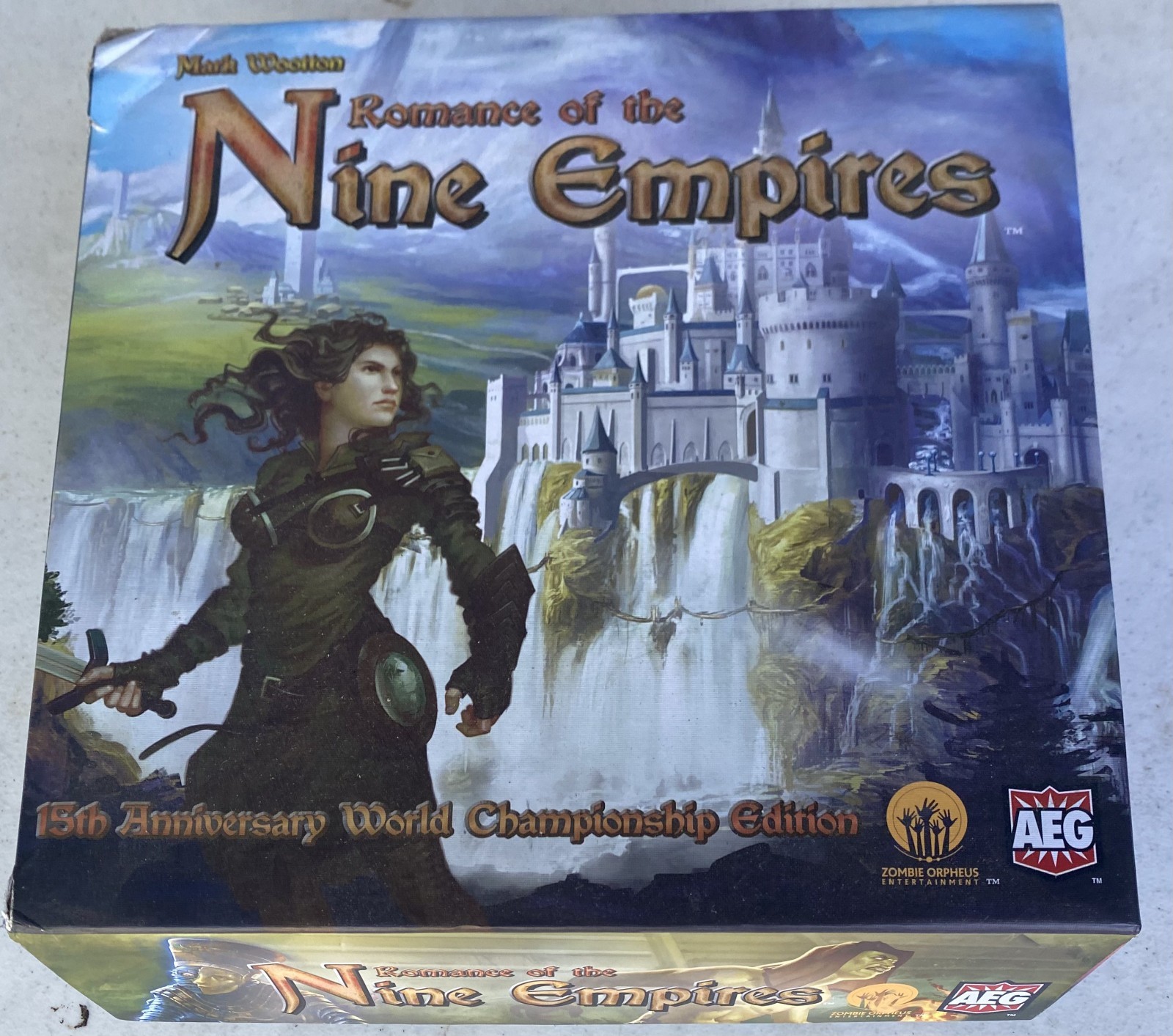 Romance of the Nine Empires 15th Anniversary World Championship Edition Game NEW