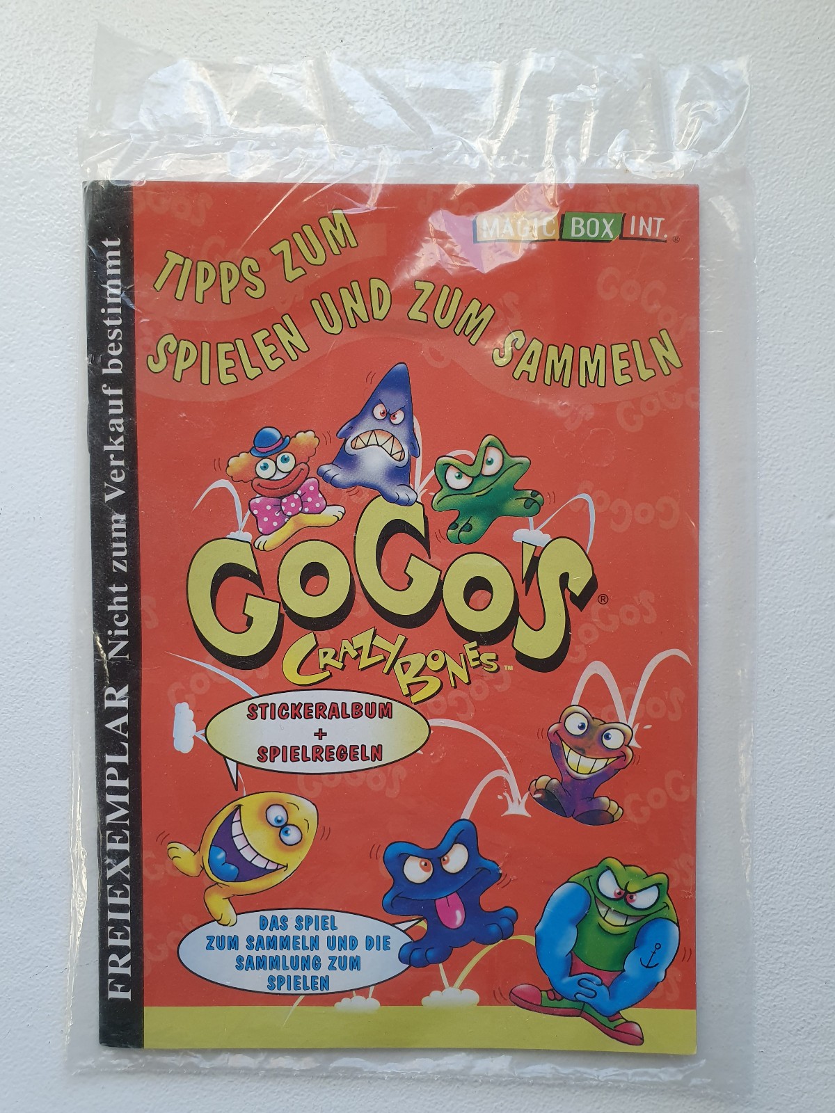 German Buddies / Mutants sticker album – Gogo’s Crazy Bones